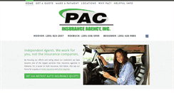 Desktop Screenshot of pacinsuranceagency.com